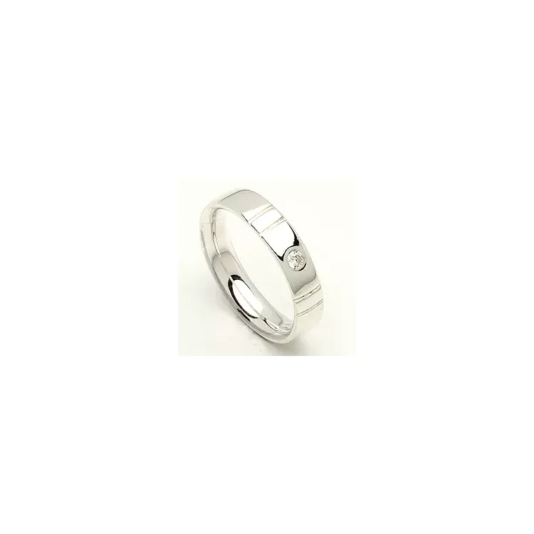 kolleksjonsprøve zirkon ring i sølv