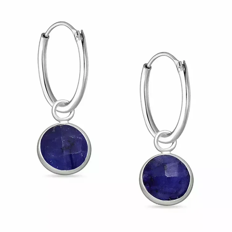 kolleksjonsprøve lapis lazuli creol i sølv