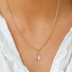 dråpe anheng i 9 karat gull - Gold Collection