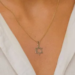 davidstjerne anheng i 8 karat