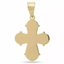 dagmarkors halskjede i forgylt sølv med anheng i 8 karat - Amoré