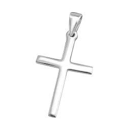 14 x 22 mm kors anheng i sølv