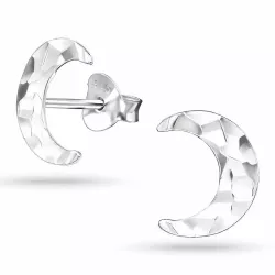 måne ørestikker i sølv - Little Ones