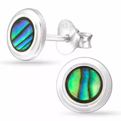 6 mm rund ørestikker i sølv - Little Ones