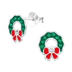 gave krystall ørestikker i sølv - Little Ones