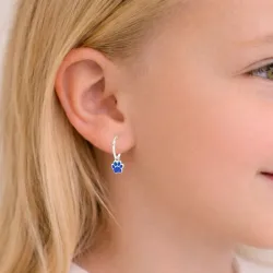 12 mm pote krystall creol i sølv - Little Ones