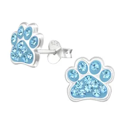 pote barneøredobb i sølv - Little Ones