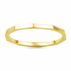 ring i forgylt sølv