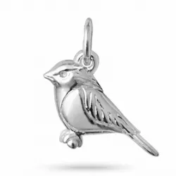 Fugl anheng i sølv