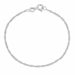 BNH singapore armbånd i sølv 21 cm x 1,5 mm