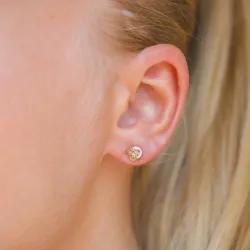 øredobber i 9 karat gull