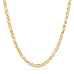 Studio Z Plated halskjede i forgylt sølv