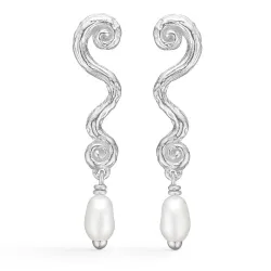 Studio Z Wave øredobber i sølv