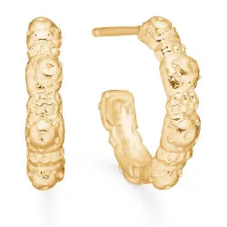 Studio Z Urchin Elegance ørestikker i forgylt sølv