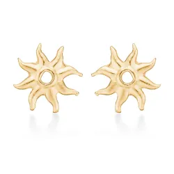 Studio Z Ocean Aura ørestikker i forgylt sølv