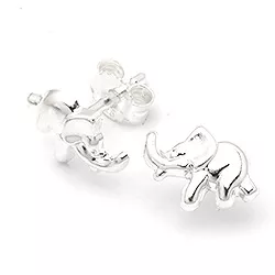Scrouples elefant øredobber i sølv