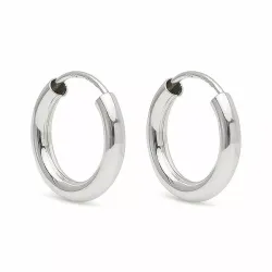 15 mm Scrouples creol i sølv