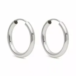20 mm Scrouples creol i sølv
