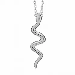 Aagaard slange anheng med halskjede i sølv