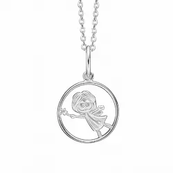 Aagaard stjernetegn jomfruen anheng med halskjede i sølv