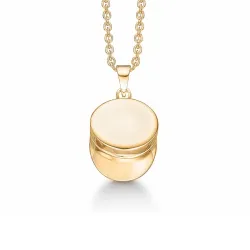 Støvring Design russelue  halskjede i forgylt sølv