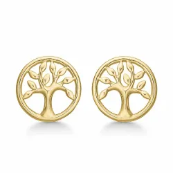 7,5 mm Støvring Design livets tre øredobber i 8 karat