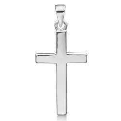 13 x 20 mm Støvring Design kors anheng i sølv