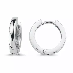 13 mm creol i rodinert sølv