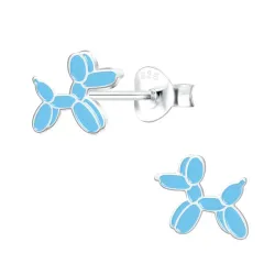 hunder barneøredobb i sølv - Little Ones