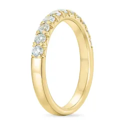 zirkon gullring i 9 karat gull