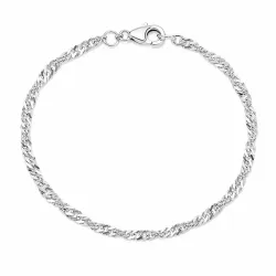 BNH singapore armbånd i sølv 21 cm x 2,3 mm