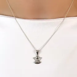 engel anheng i sølv