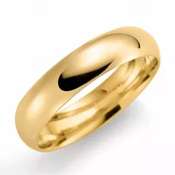 5 mm giftering i 14 karat gull