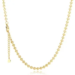 Sistie2ND Victoria halskjede i forgylt stål