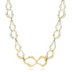 Sistie2ND x Signe Kragh halskjede i forgylt stål