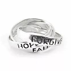 ring i sølv