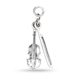fiolin anheng i sølv