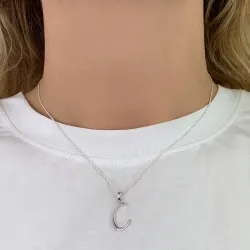 bokstav c anheng i sølv - My Letter