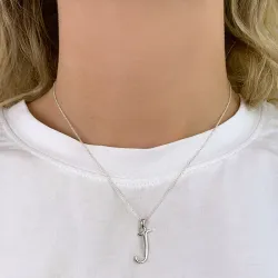 bokstav j anheng i sølv - My Letter