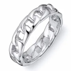 panzer ring i sølv