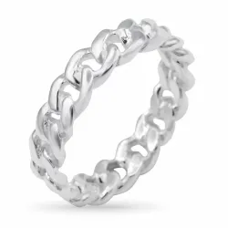 panzer ring i sølv