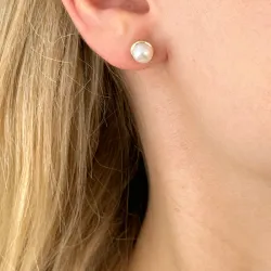 6-6,5 mm ørestikker i 8 karat - Gold Collection