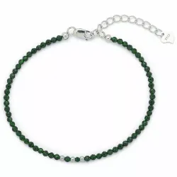 armbånd med stein og 3 hematite - Loom Stones