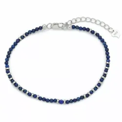 armbånd med lapis og hematite.