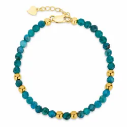 armbånd med apatitt - Loom Stones