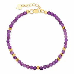 lilla armbånd med ametyst