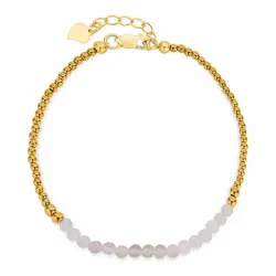 armbånd med ametyst og hematite