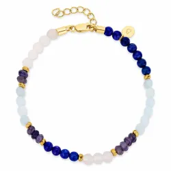 multifargede armbånd med stein - Loom Stones