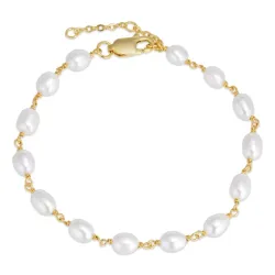 4,5 mm armbånd med ferskvannsperle