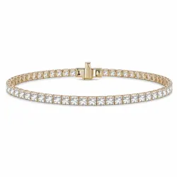 tennisarmbånd 2,44 ct i 14 karat gull